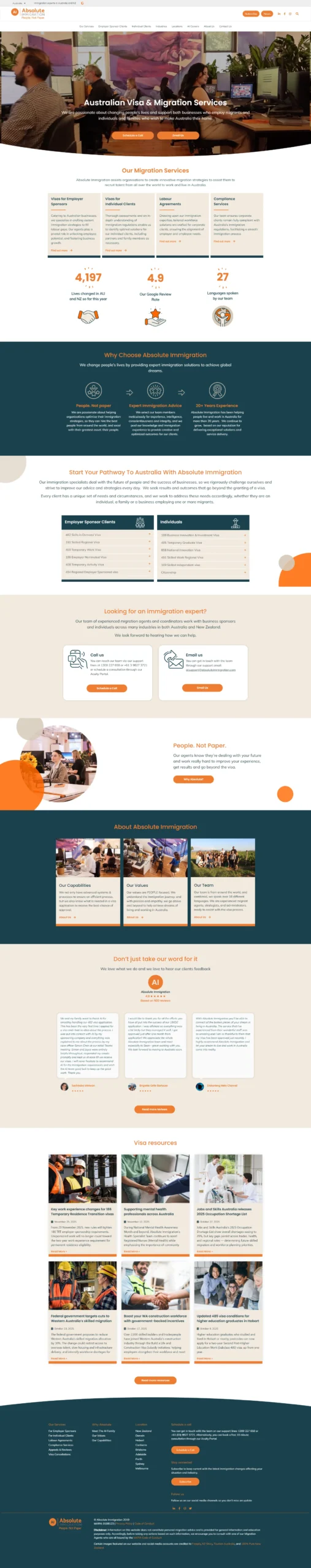 Absolute Immigration